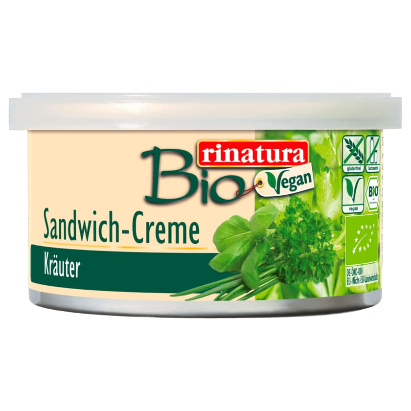 Rinatura Bio Sandwich-Creme Kräuter 125g
